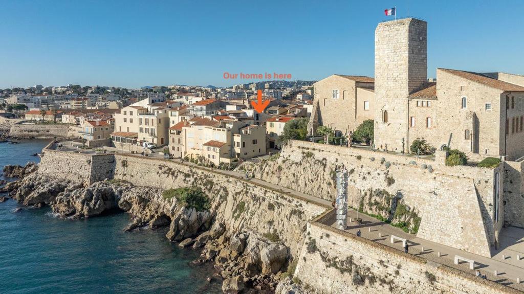 La Pablita, Vieil Antibes, Remparts Apartment Exterior foto